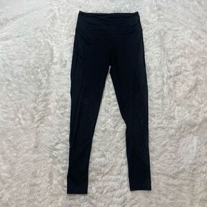 Victorias Secret Leggings Size Small Pants Black High Rise Mesh Yoga Sports